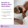 Eye Mask for Sleeping | Sleep Mask Men/Women Better Than Silk Our Luxury Blackout Contoured Eye Masks are Comfortable - This Sleeping mask Set Includes Carry Pouch and Ear Plugs